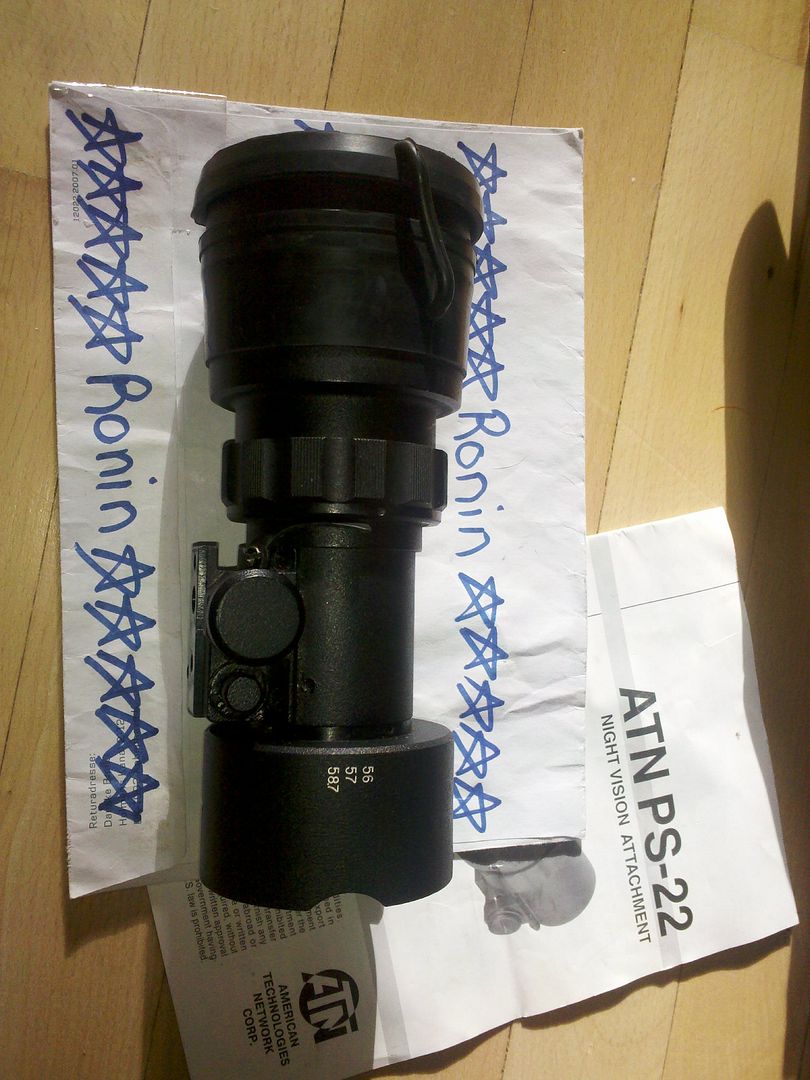 Ronin Tactical's New Site ATN PS22 Gen2+ Night vision clipon unit